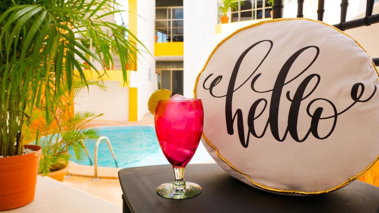 Sunset Isla Mujeresアパートホテル エクステリア 写真